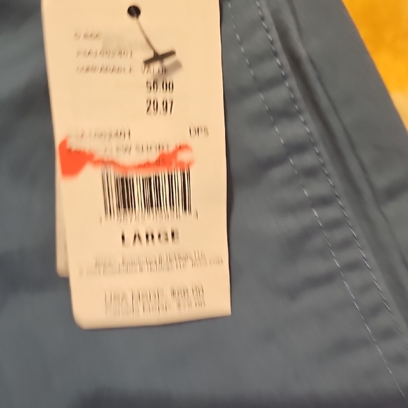 RVCA Ocean Blue Casual Shorts - Picture 3 of 7